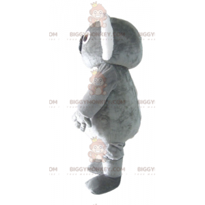 Costume de mascotte BIGGYMONKEY™ de koala gris et blanc dodu