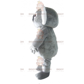 Soft Funny Plump Gray And White Koala Mascot Costume