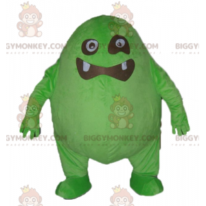 Vtipný a originální kostým maskota velkého zelenočerného