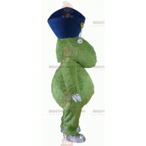 Costume de mascotte BIGGYMONKEY™ de monstre vert poilu et dodu