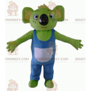 Costume de mascotte BIGGYMONKEY™ de koala vert avec une