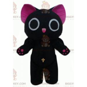 Divertente e originale costume per mascotte da gatto nero e