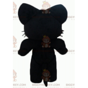 Disfraz de Mascota BIGGYMONKEY™ Gato Gordo Negro y Rosa