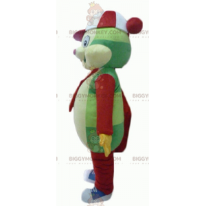 Groen Geel Rood en Wit Kleurrijk Teddy BIGGYMONKEY™