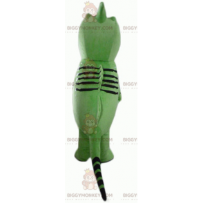 Green and Black Creature Fish BIGGYMONKEY™ Mascot Costume –