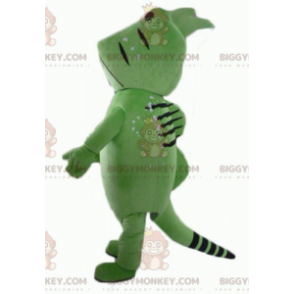 Green and Black Creature Fish BIGGYMONKEY™ Mascot Costume –