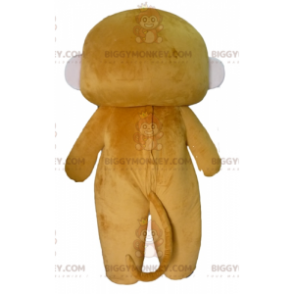 Costume de mascotte BIGGYMONKEY™ de singe marron et rose avec