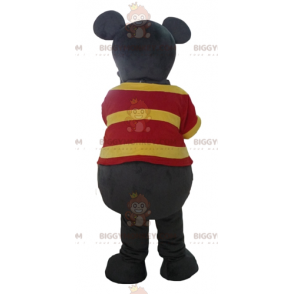 BIGGYMONKEY™ Fun Gray and Pink Mouse Mascot Costume with