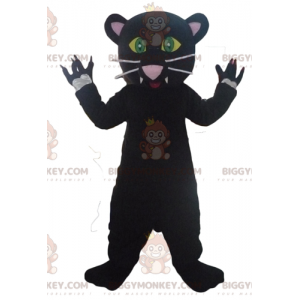 Very cute and very realistic black panther BIGGYMONKEY™ mascot