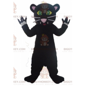 Very cute and very realistic black panther BIGGYMONKEY™ mascot