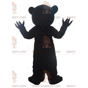 Costume de mascotte BIGGYMONKEY™ de panthère noire très