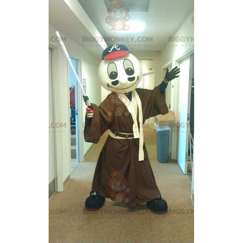 Baseball BIGGYMONKEY™ mascot costume dressed as star wars –