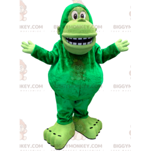 Costume de mascotte BIGGYMONKEY™ de singe vert géant -