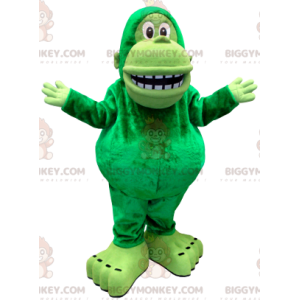 Costume della mascotte della scimmia gigante verde BIGGYMONKEY™