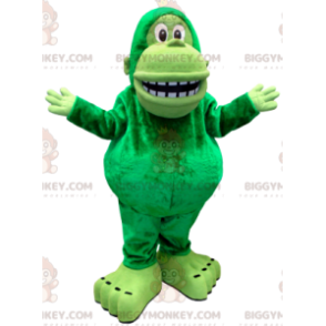 Costume de mascotte BIGGYMONKEY™ de singe vert géant -