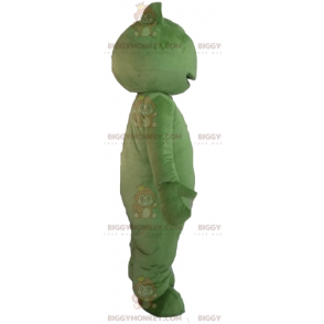 Costume de mascotte BIGGYMONKEY™ de grenouille verte très