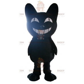 Costume da mascotte BIGGYMONKEY™ da gatto nero grasso molto