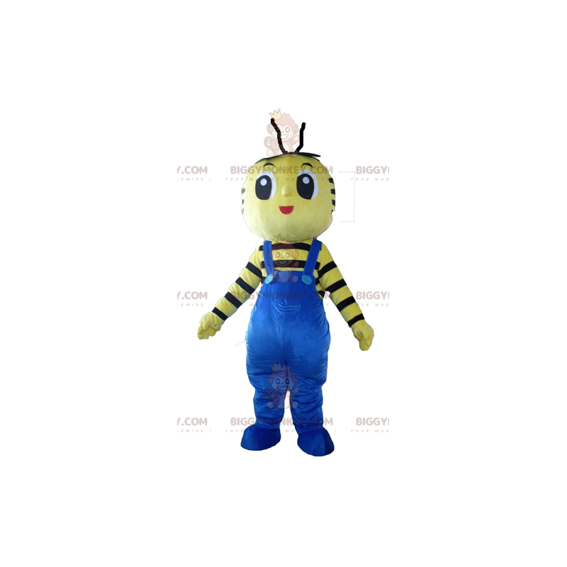 Costume de mascotte BIGGYMONKEY™ d'abeille jaune et noir avec