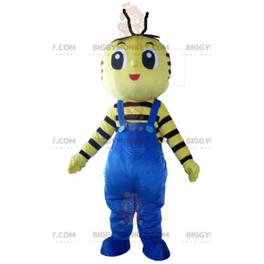 Keltainen ja musta mehiläinen BIGGYMONKEY™ maskottiasu