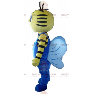 Costume de mascotte BIGGYMONKEY™ d'abeille jaune et noir avec