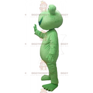 Mycket leende grön groda BIGGYMONKEY™ maskotdräkt - BiggyMonkey