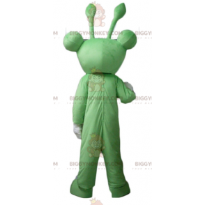 BIGGYMONKEY™ Very Funny Green Frog Mascot Costume with Antennae