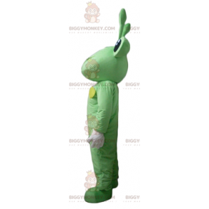 BIGGYMONKEY™ Very Funny Green Frog Mascot Costume with Antennae