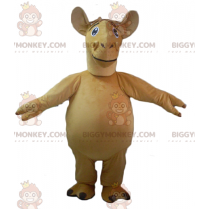 Disfraz de mascota camello dromedario beige gigante