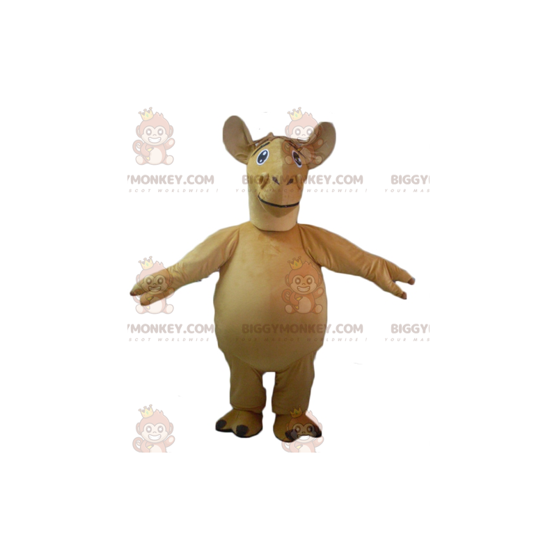 Costume da mascotte BIGGYMONKEY™ cammello dromedario beige