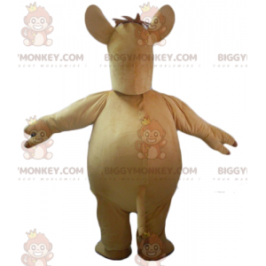 Costume da mascotte BIGGYMONKEY™ cammello dromedario beige