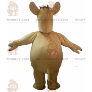 Costume da mascotte BIGGYMONKEY™ cammello dromedario beige