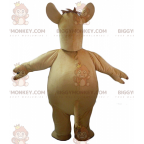 Giant Beige Dromedary Camel BIGGYMONKEY™ Mascot Costume –
