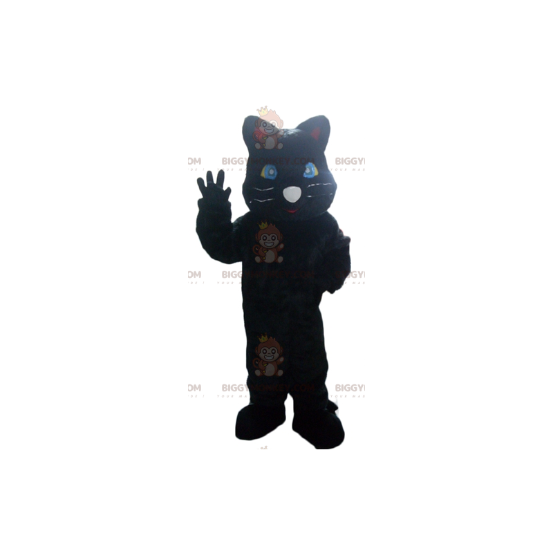 Giant Black Panther Black Cat BIGGYMONKEY™ maskotkostume -