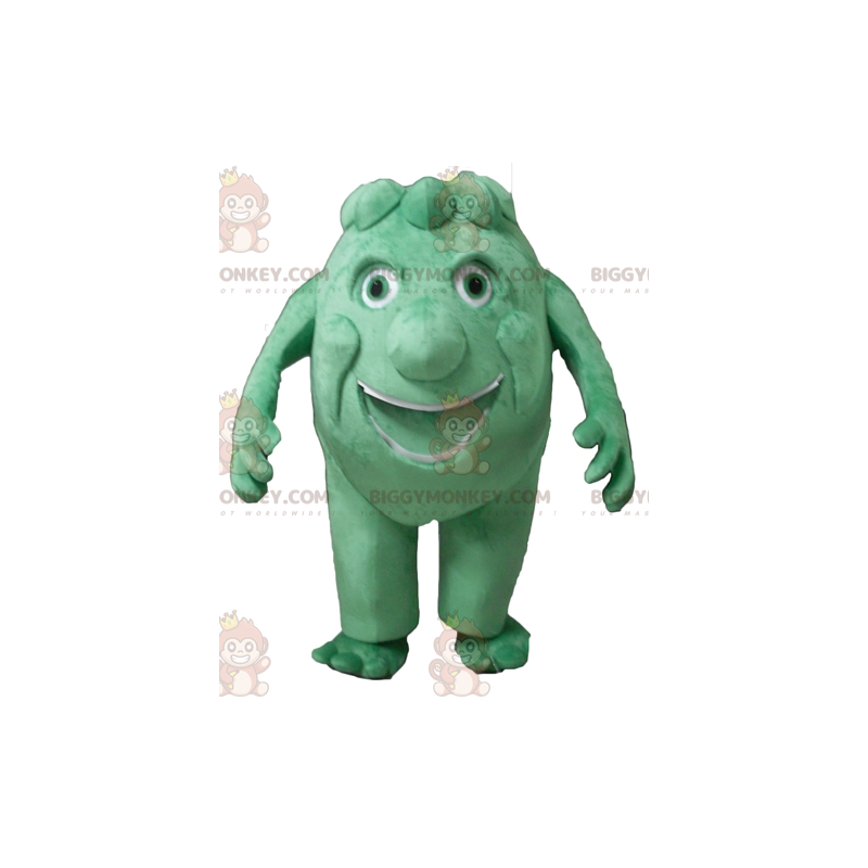 Fantasia de mascote gigante de alcachofra monstro verde