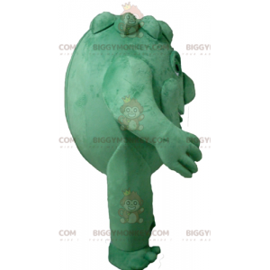 Jättekronärtskocka grönt monster BIGGYMONKEY™ maskotdräkt -