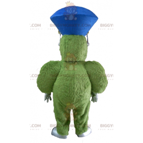 Costume de mascotte BIGGYMONKEY™ de monstre vert poilu et dodu