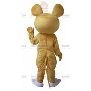 Costume de mascotte BIGGYMONKEY™ de souris de lapin marron et