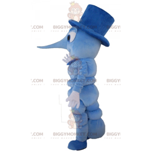 Blaue Käfer-Heuschrecke-Raupe BIGGYMONKEY™ Maskottchen-Kostüm -
