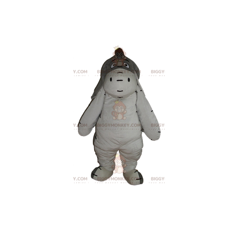 Winnie the Pooh Berømte æsel Eeyore Mascot Costume BIGGYMONKEY™