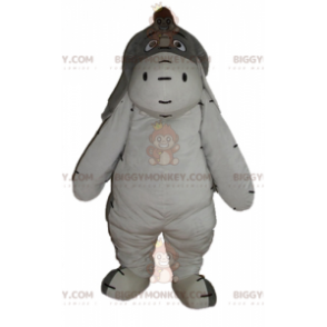 Costume de mascotte BIGGYMONKEY™ de Bourriquet âne de Winnie