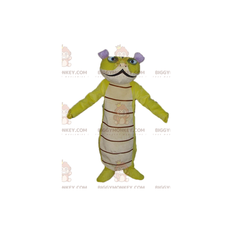 Bellissimo e originale costume mascotte serpente BIGGYMONKEY™