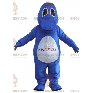 Disfraz de mascota BIGGYMONKEY™ de pájaro pato azul