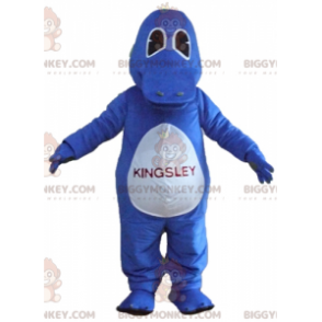 Costume de mascotte BIGGYMONKEY™ d'oiseau de canard bleu