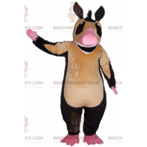 Mycket leende brun rosa och svart tapir BIGGYMONKEY™