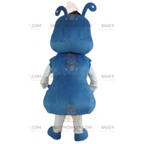 Costume de mascotte BIGGYMONKEY™ de fourmi d'insecte bleu et