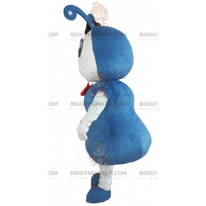 Blue and White Insect Ant BIGGYMONKEY™ Mascot Costume –