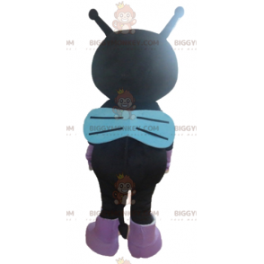 Στολή μασκότ της Alien Fly Black and Purple Cat BIGGYMONKEY™ -