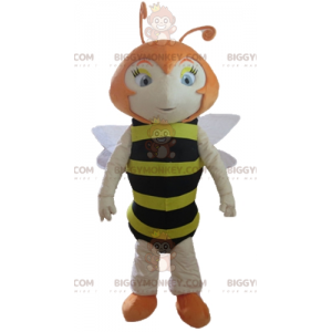 BIGGYMONKEY™ Zwart en geel gestreepte Ginger Bee