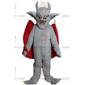 Costume de mascotte BIGGYMONKEY™ de diable de chauve-souris