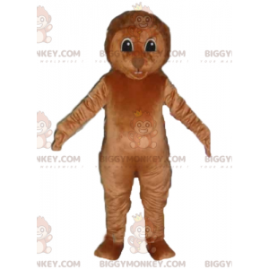 Fantasia de mascote de ouriço marrom BIGGYMONKEY™ com espinhos